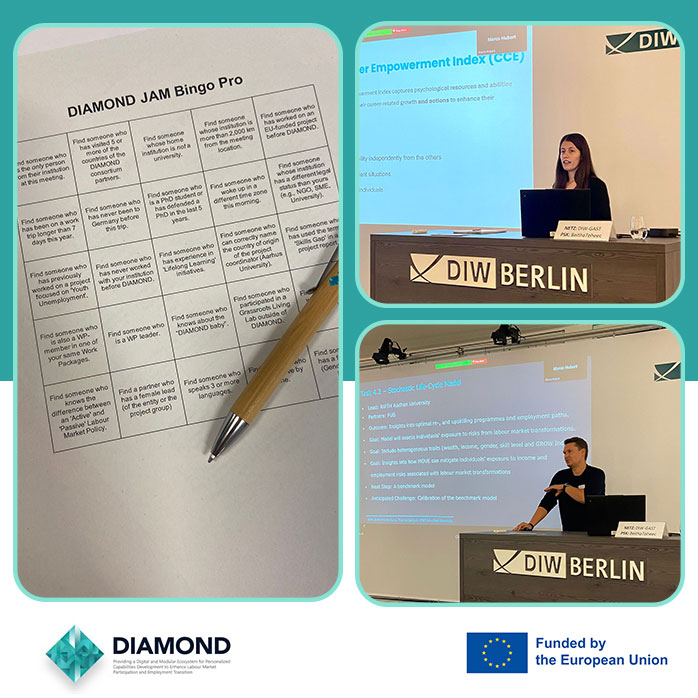 Diamond_Empower's tweet photo. Day 2 of the @Diamond_Empower meeting in Berlin brought partners together for workshops, mapping the first Living Lab experiments, and outlining the steps needed for the next phase.
A productive day focused on collaboration and planning.
#DIAMONDProject #REA #HorizonEU #EUFunded https://t.co/DPgjt6Eq7J