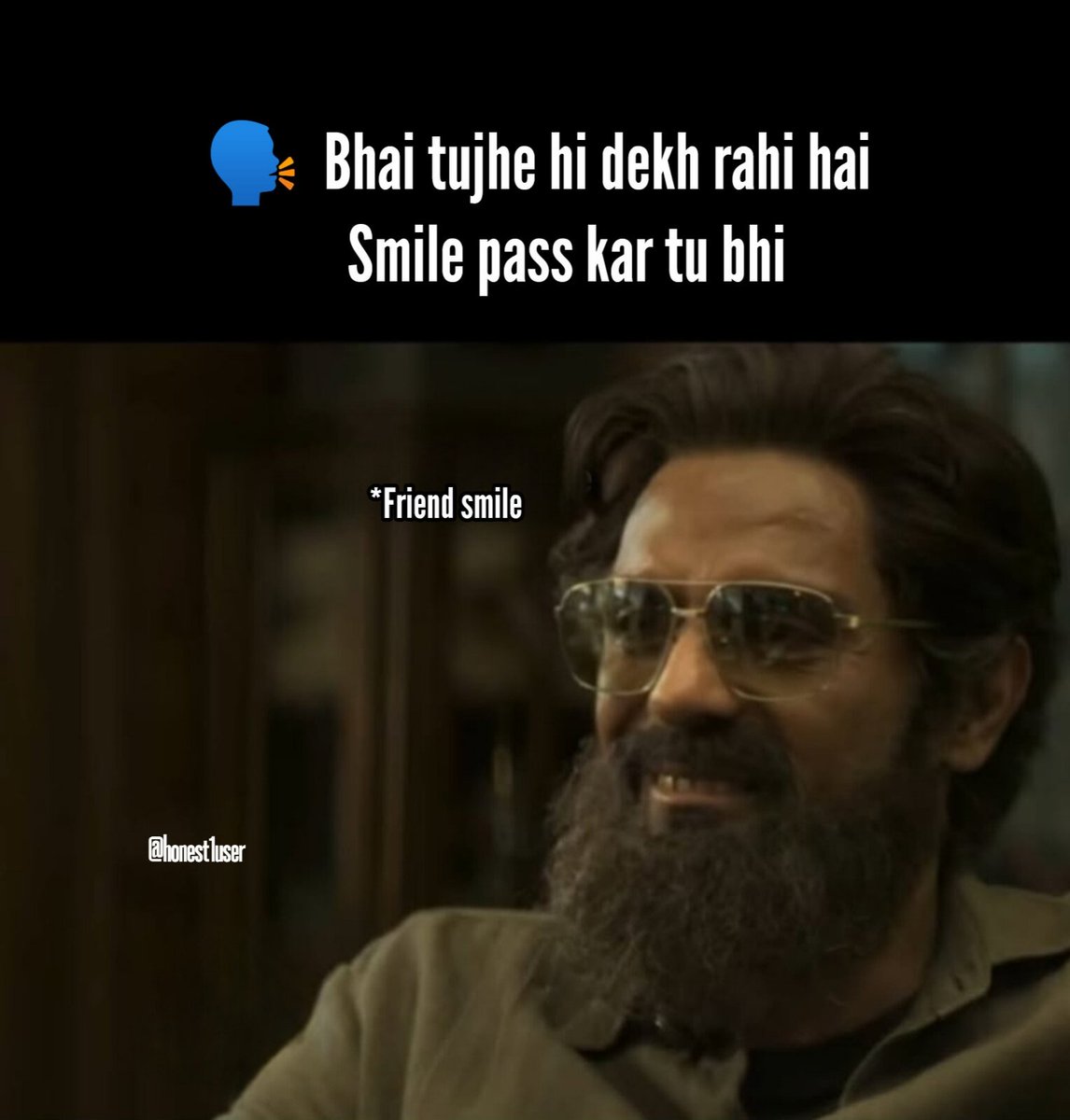 honest1user's tweet image. Real 😂