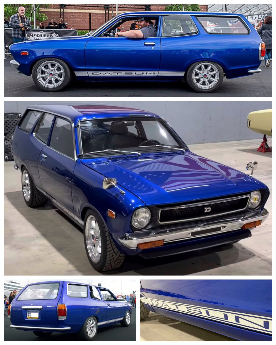 It’s #WagonWednesday, and here’s a rare survivor, a  stunning 3-door Datsun B210 wagon from 1978. 💙

🔑/📸 Daniel Bawden 

#Datsun #B210 #120Y #DatsunSunny
#ダットサン #サニー #ダットサンサニー #JDM