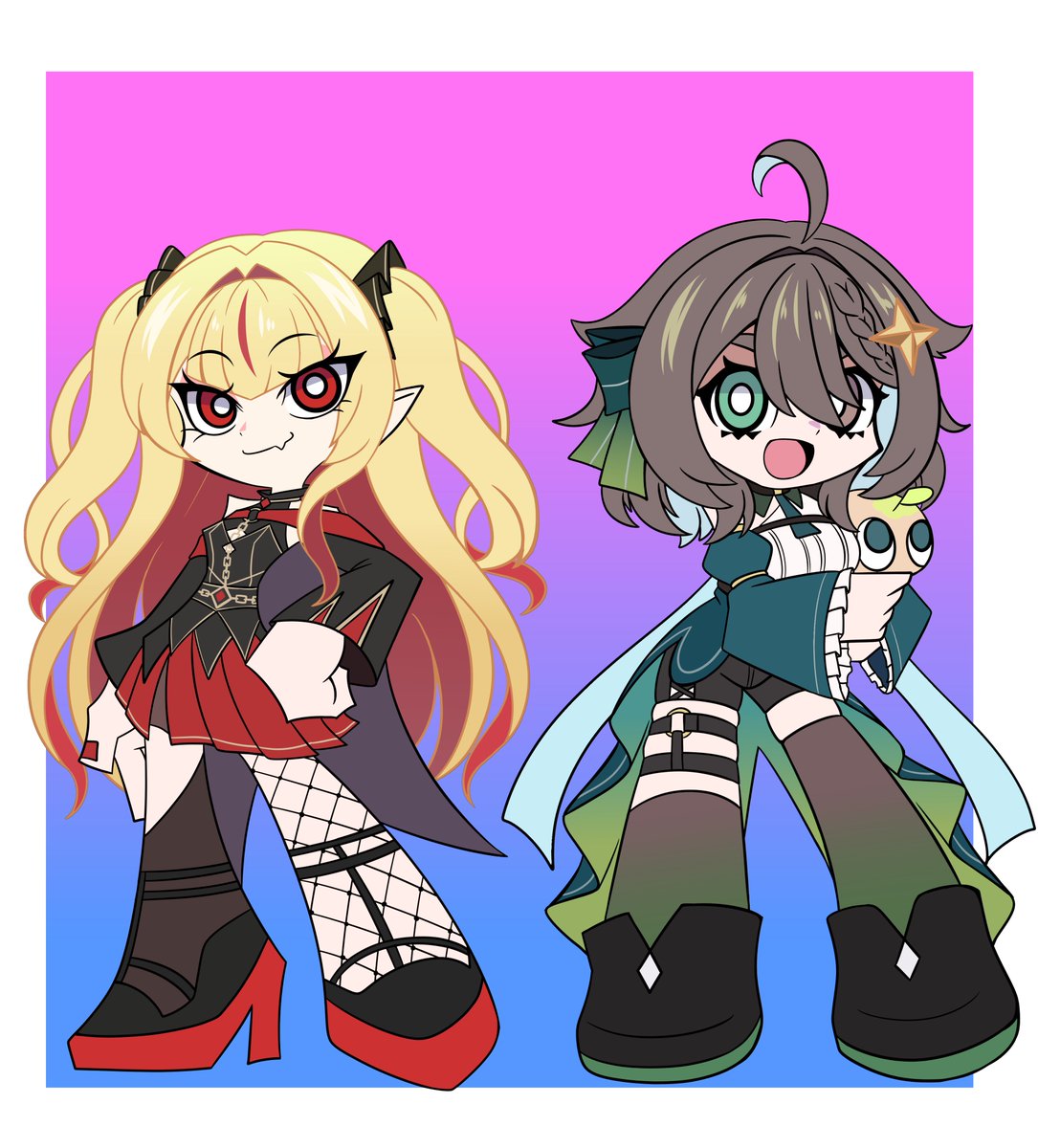Hao_soy_Tao's tweet image. Ruby y Meica como Panty y Stocking

Aunque en sus casos es la Sin Panty y Muslocking

#rubyllust #Meica_art
