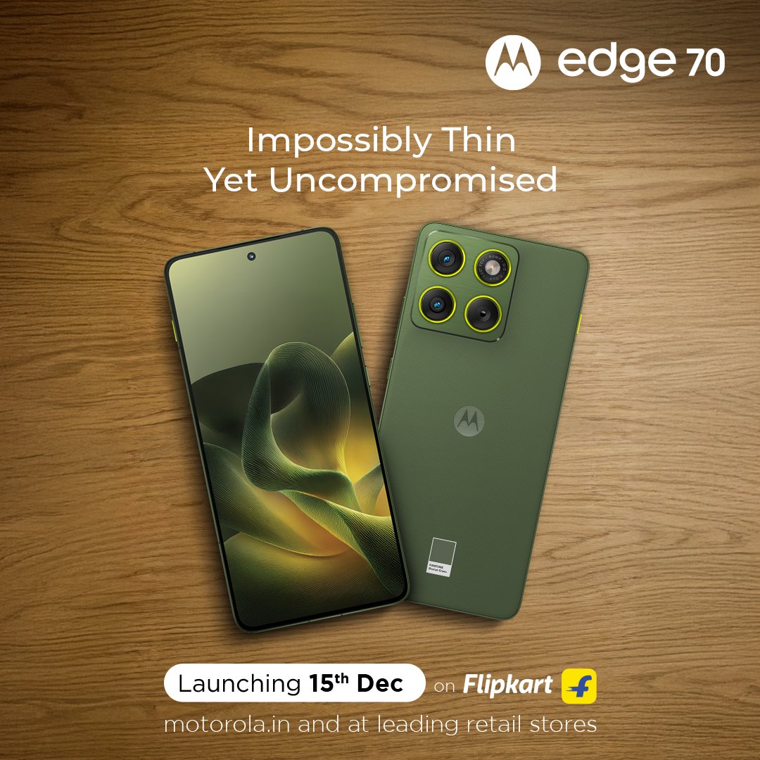 Motorola Edge 70 all details out
