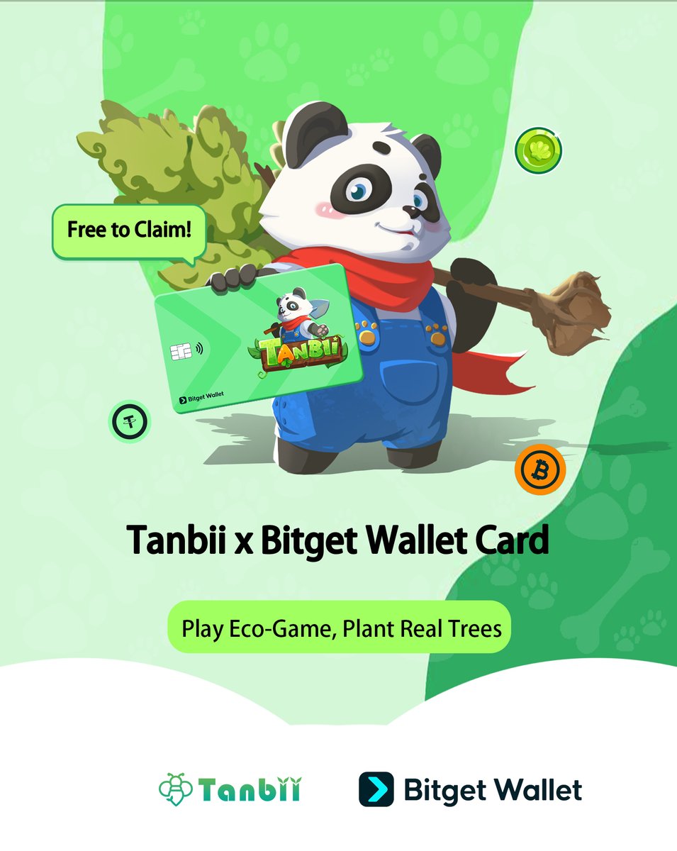 🎉 Tanbii-Customized Card Is Here!  Powered by <a href="/BitgetWallet/">Bitget Wallet 🩵</a> 💳 #Bitget #BitgetWallet 

⏰  Bitget Wallet Card $0 Fee Upgrade is Now Live!
👉 Apply now and enjoy:
1️⃣ Apply to get lifetime $0-fee on up to $400/month
2️⃣ Free card activation
3️⃣ Deposit $50 → Get $10 USDT bonus 💰