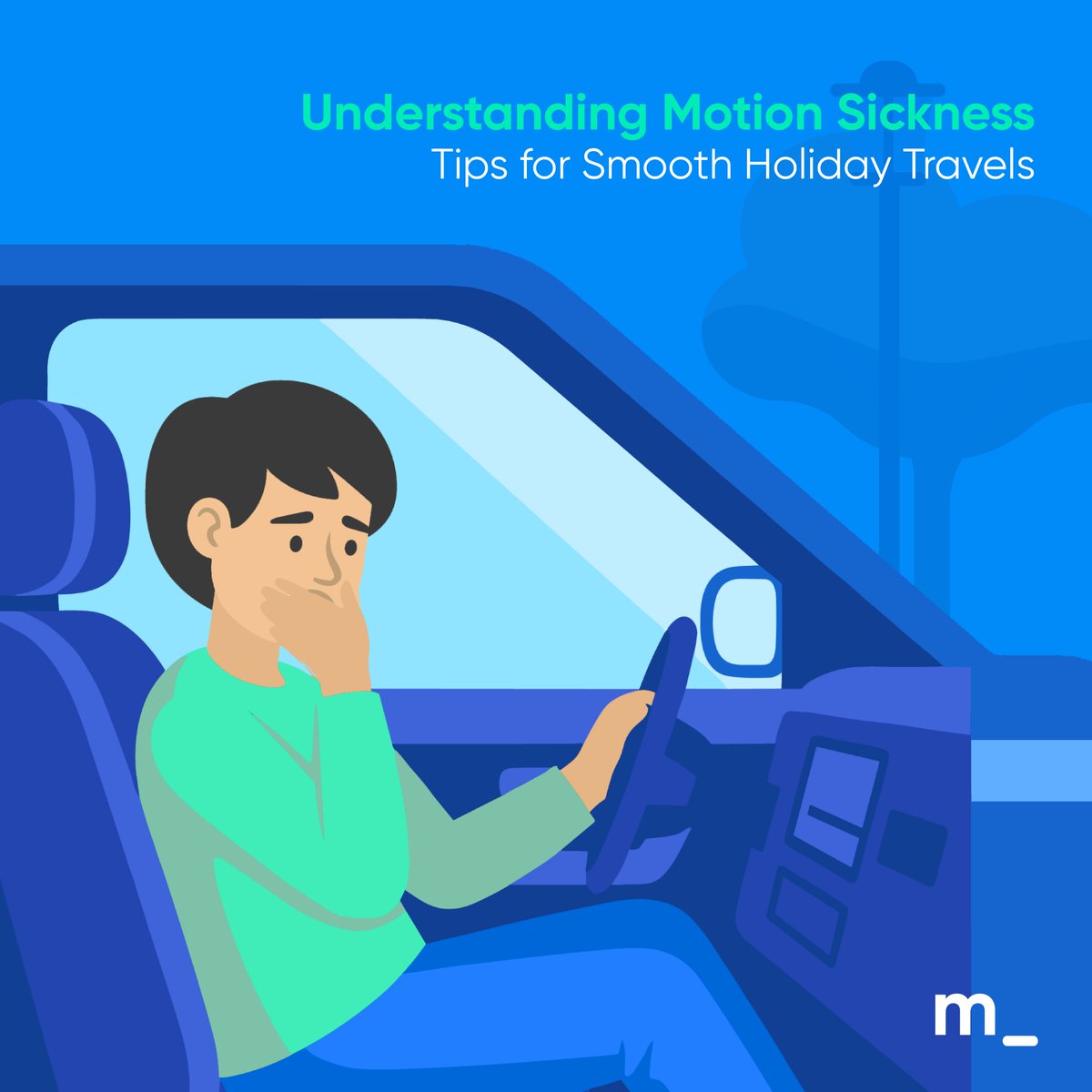 Don’t let motion sickness slow you down this holiday season. Find out how to stay comfortable and enjoy every trip. Read more here bit.ly/48YFgCm 
#TravelTips #MotionSickness #HolidayTravel #Medgate