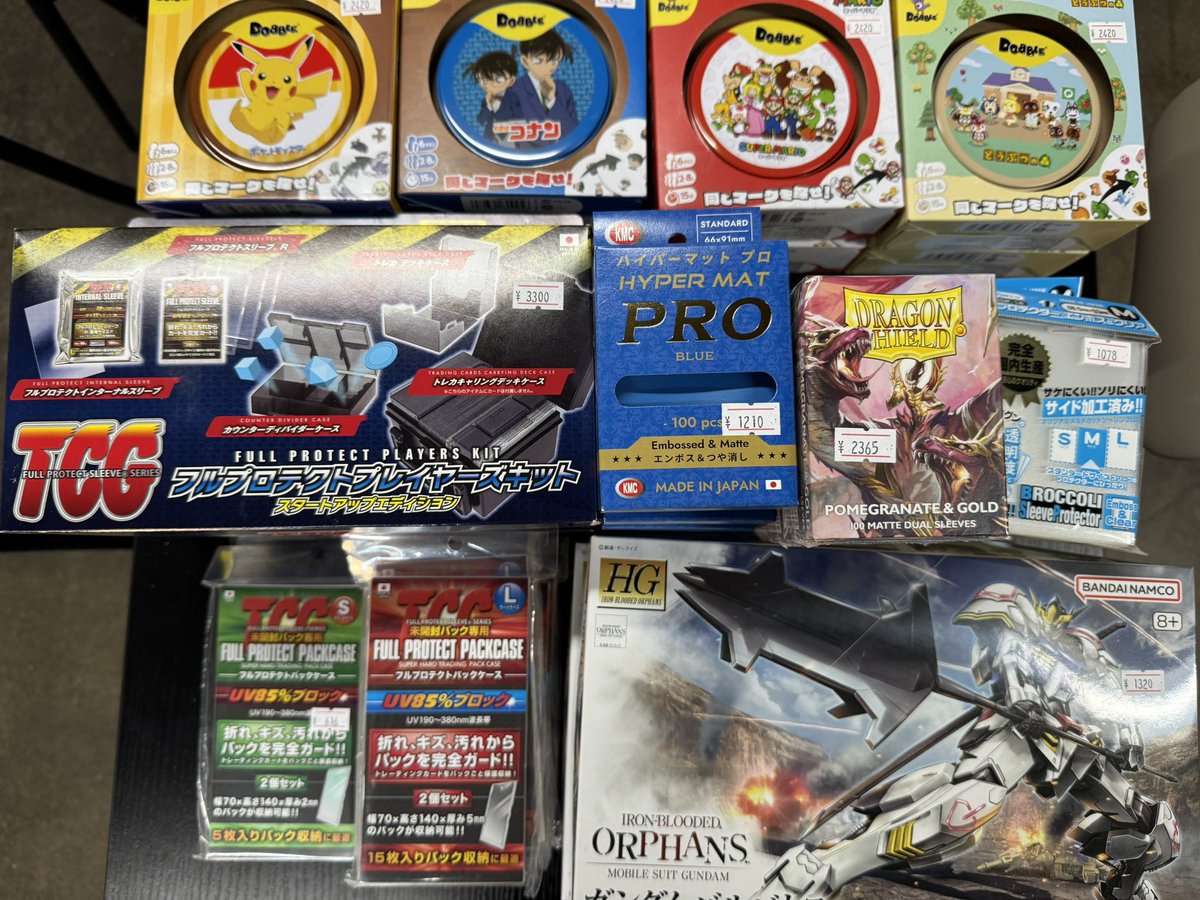 売り切れておりました商品等いろいろ入荷しましたm(__)m