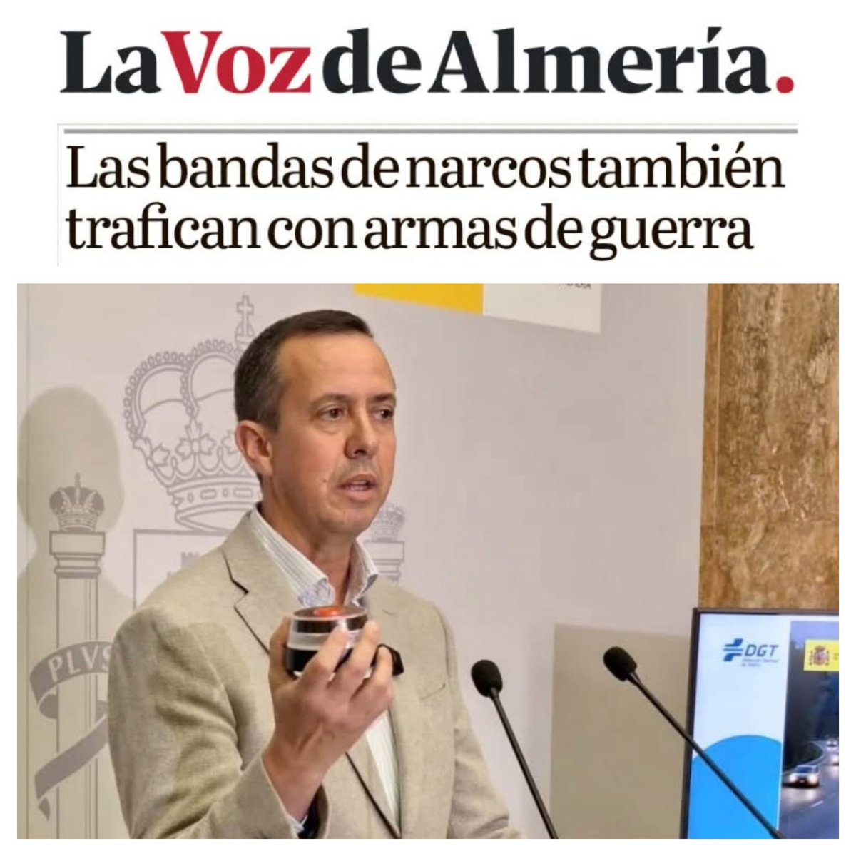 Mientras las bandas de narcos campan a sus anchas por Almería, el eficaz señor Subdelegado del Gobierno se dedica a promocionar la estafa de las balizas. Penoso. <a href="/MeMondo1/">ME MONDO</a>