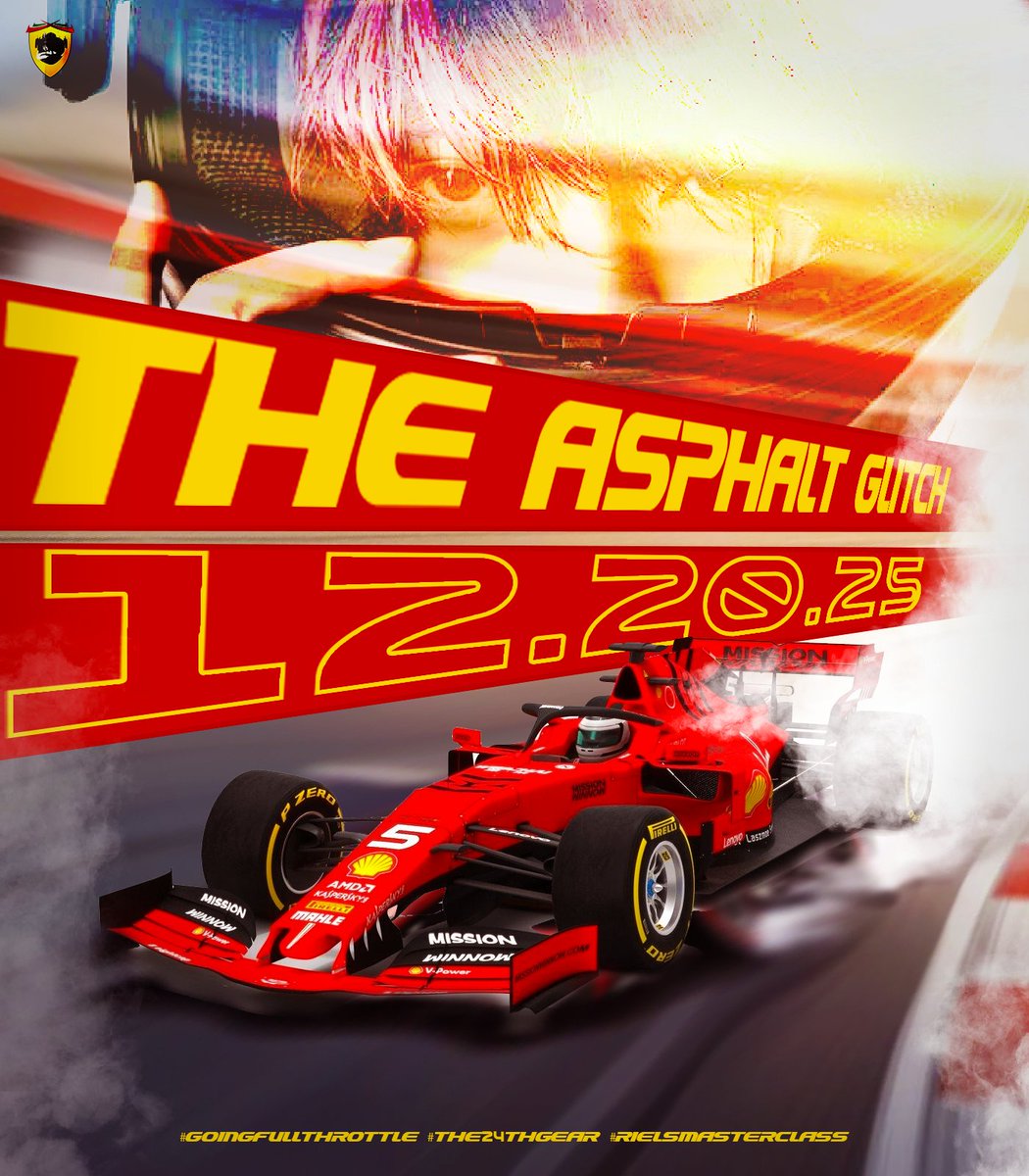 AsphaltGlitch's tweet image. ㅤ
︎ ︎
ㅤ
          Engines full on. Tyres are warmed.
           Adrenaline on the verge of rising.

        🏁  𝗧𝗵𝗲 𝘁𝗿𝗮𝗰𝗸 𝗶𝘀 𝘀𝗲𝘁 𝗮𝗻𝗱 𝗿𝗲𝗮𝗱𝘆.  ᯓ 𓈒⋆
 ︎

ㅤ