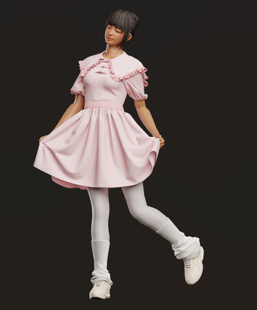 i should compile all of her outfits but this one is one of my faves for sure 😭🫶 it's so cute...