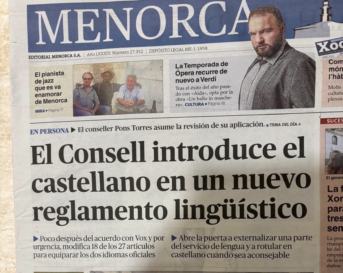 mosmovem's tweet image. Malas noticias para los talibanes lingüísticos del catalán. 
#MosMovem #decretazo #mafiaslinguisticas
@ppbalears @voxbaleares