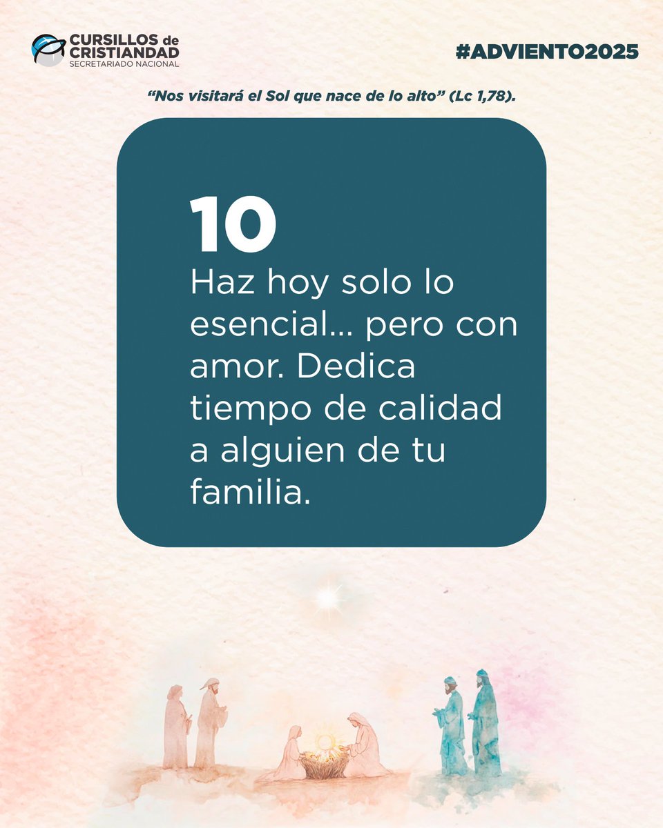 Hazlo todo con amor ❤️ Lo pequeño se vuelve luz.

#Amor #PequeñosGestos #Adviento