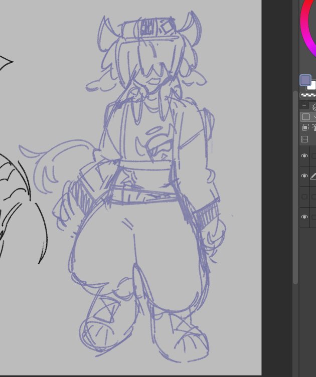 ok maybe i can share doodles here again