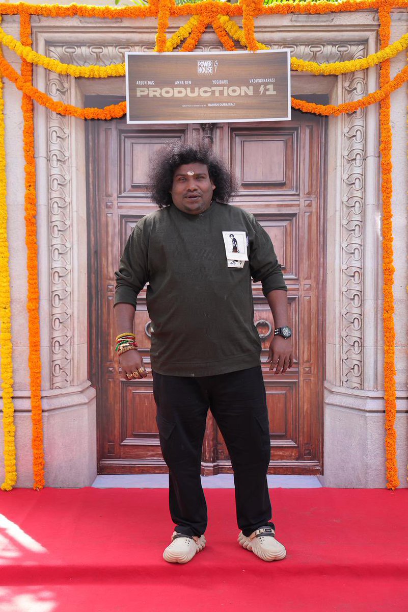 <a href="/powerhousepic/">Power House Pictures</a> , in association with <a href="/Maaliandmaanvi/">Maali&Manvi_Movie Makers</a> <a href="/kloutstudios/">Kloutstudios</a> , launches its #ProductionNo1

Starring <a href="/iam_arjundas/">Arjun Das</a> <a href="/benanna_love/">Anna Ben</a> <a href="/iYogiBabu/">Yogi Babu</a> #Vadivukarasi

Written and directed by <a href="/harish_durairaj/">Harish Durairaj</a>
A <a href="/RSeanRoldan/">Sean Roldan</a> musical

<a href="/arunprajeethm/">Arun Prajeeth M</a> <a href="/vijaymp29/">Vijay MP</a> <a href="/Bharath35268437/">BharathDurairaj</a> <a href="/proyuvraaj/">Yuvraaj</a>