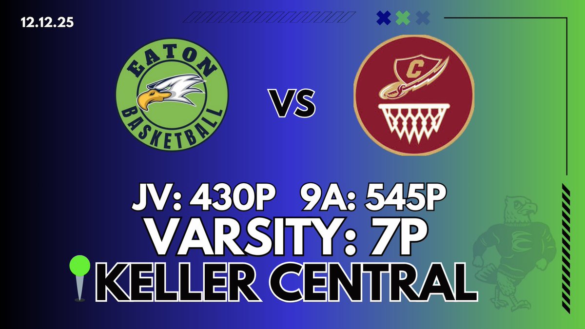 Game 1️⃣5️⃣ vs. Keller Central

Go Birds 🦅