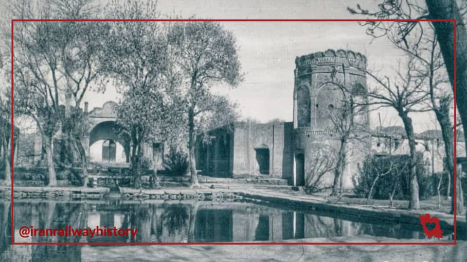 کاروانسرای علی‌آباد در ۲۹ اسفند ۱۳۱۴. عکس از  #اسوند‌اریک‌نیلو  مهندس کامپساکس. او در مدت حضورش در ایران عکسهایی از نقاط مختلف کشور را در آلبومی شخصی گرد آورد .