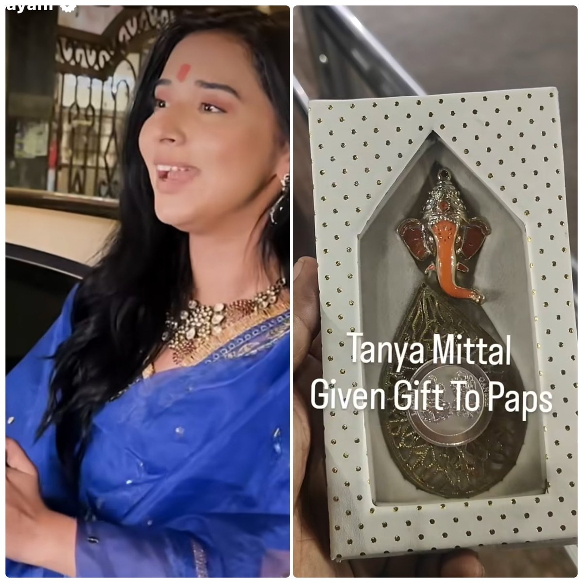 tellykhazana's tweet photo. Tanya Mittal just won the internet again! ❤️✨
She gifted silver coins to paps and a few fans outside Siddhivinayak today — a rare gesture, pure heart. 🙏💫

No hype, no attitude… just gratitude.
Nation’s sweetheart for a reason. 💖

#TanyaMittal #Siddhivinayak #ViralVideo #Bollywood #GoldenHeart #Trending #Paps #FanLove