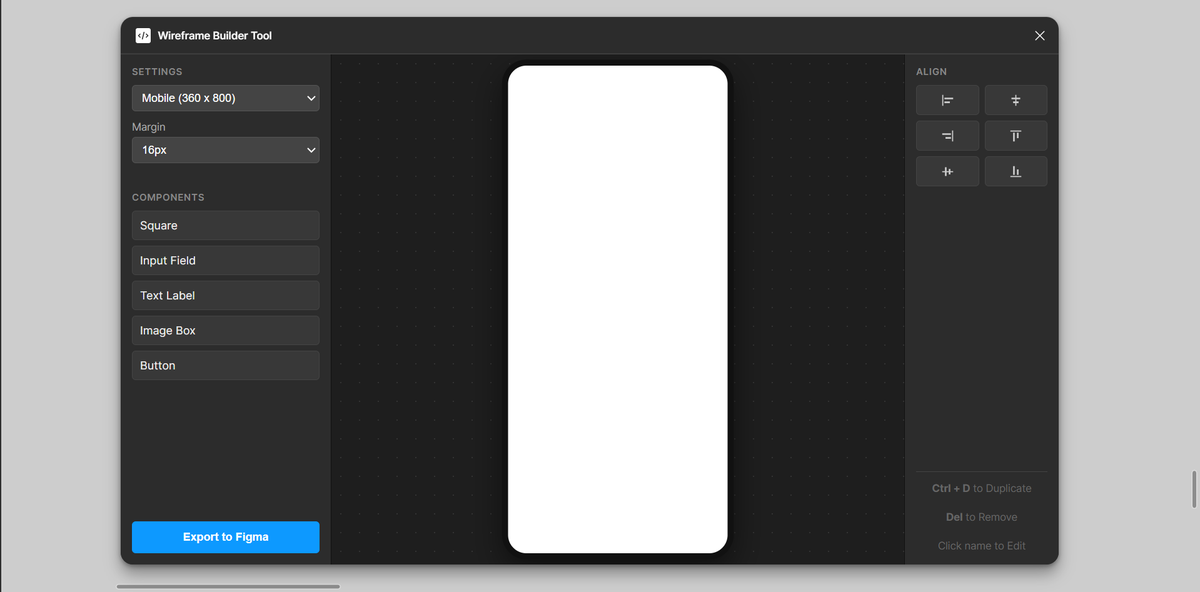 sachuthanantha's tweet photo. Wireframe Builder is a @figma plugin that lets you create mobile wireframes from scratch using a drag-and-drop interface.

check it: https://t.co/b57xpzWlM0 https://t.co/dicvteYSzu
