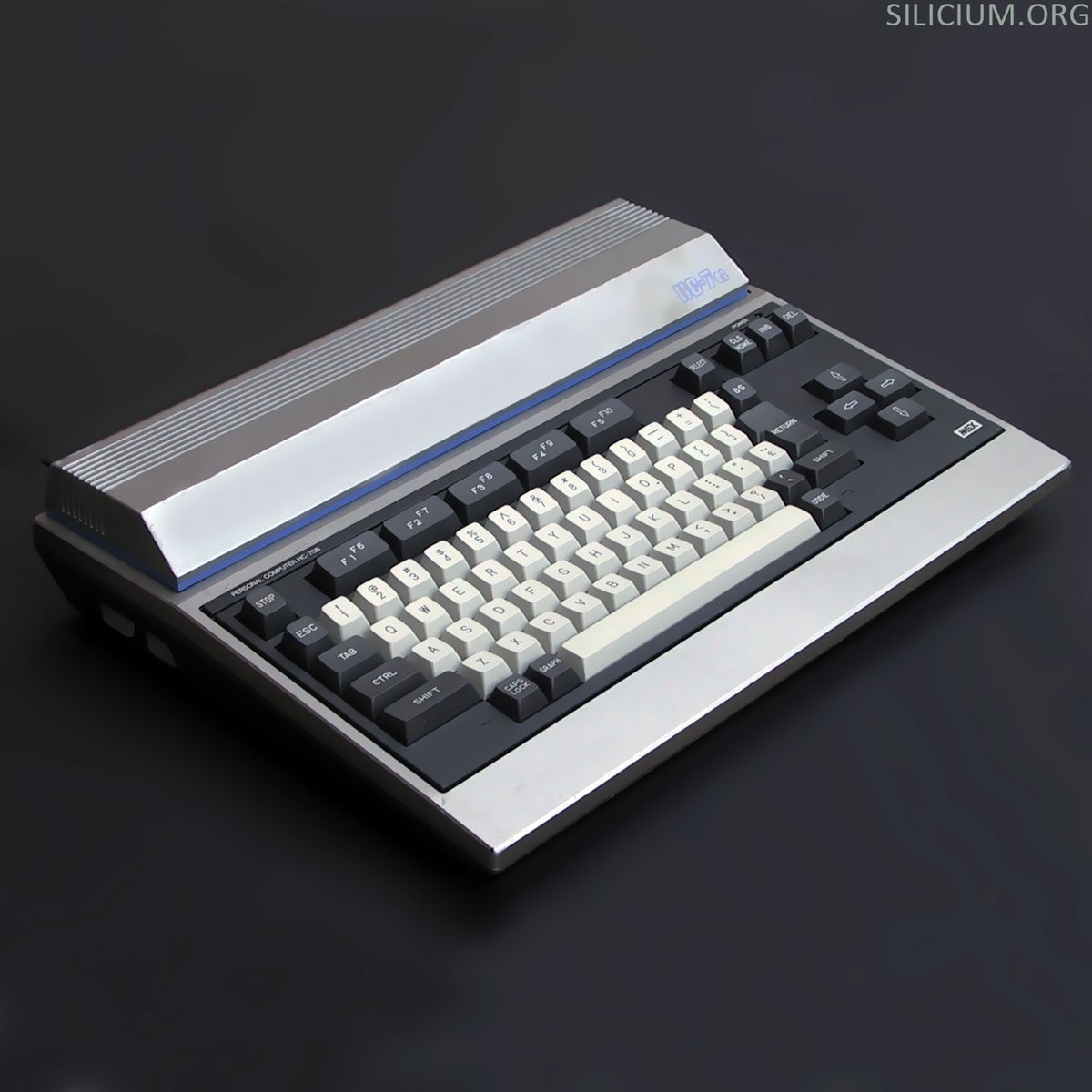 occitel's tweet image. #silicium collection
Découvre le rare MSX JVC HC-7GB : un élégant 8-bits qui n’a rien perdu de son charme. Compact, élégant, et prêt à faire tourner nos classiques préférés. 
La vraie magie rétro ✨💾🇯🇵
#MSX #retrocomputing #retrogaming #geek #heritage #Toulouse