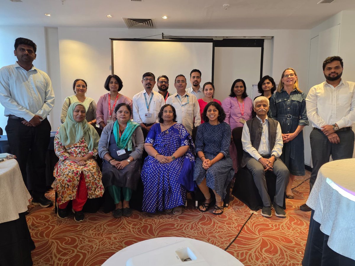 IcmrNari's tweet photo. Second Investigators Meeting of the NIH/NICHD-funded R01 Study on Intimate Partner Violence Among Newly Married Couples. #ICMR #NITVAR #NIH #NICHD #Research #PublicHealth #IPV #ViolencePrevention #CommunityHealth https://t.co/G9yla0laVq