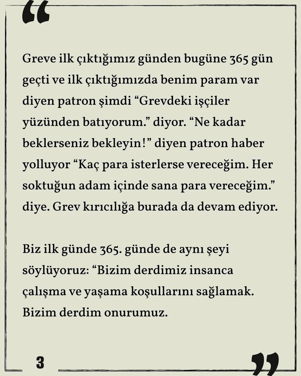 elyazmalaricom's tweet image. El Yazmaları-Söylemeler
Anlatılan Bizim Hikayemiz: Temel Conta Grevinde 1 Yıl

elyazmalari.com/2025/12/10/anl…

#temelcontagrevi #grev #işçisınıfı
