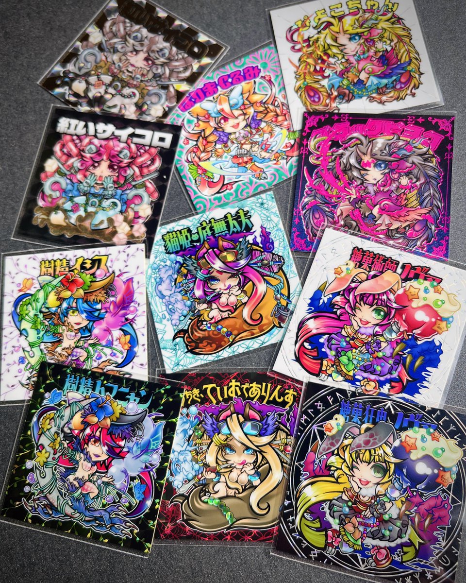 今年入手したKAZUMIさんによるFA系シールも勝手にご紹介させていただき