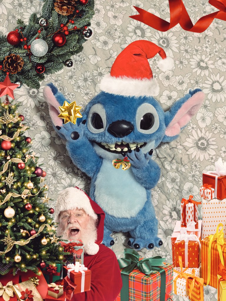 スティッチ #christmas