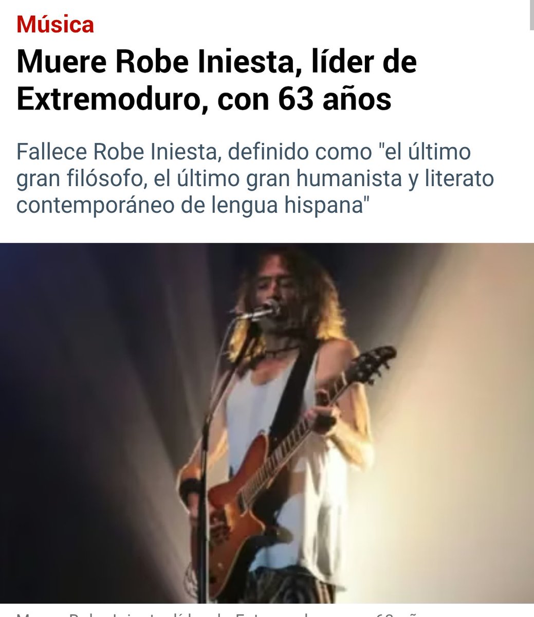 ivanVLabaru's tweet image. Deberia de haber 3 días de luto oficial. 
Se ha ido el más grande 
Gracias por tu obra .