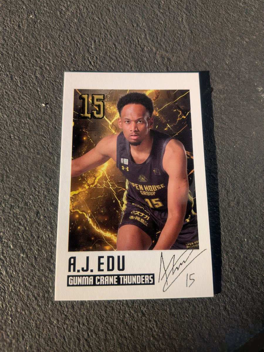 群馬クレインサンダーズ チェキカード交換 【求】♯32 【譲】♯15 FF外