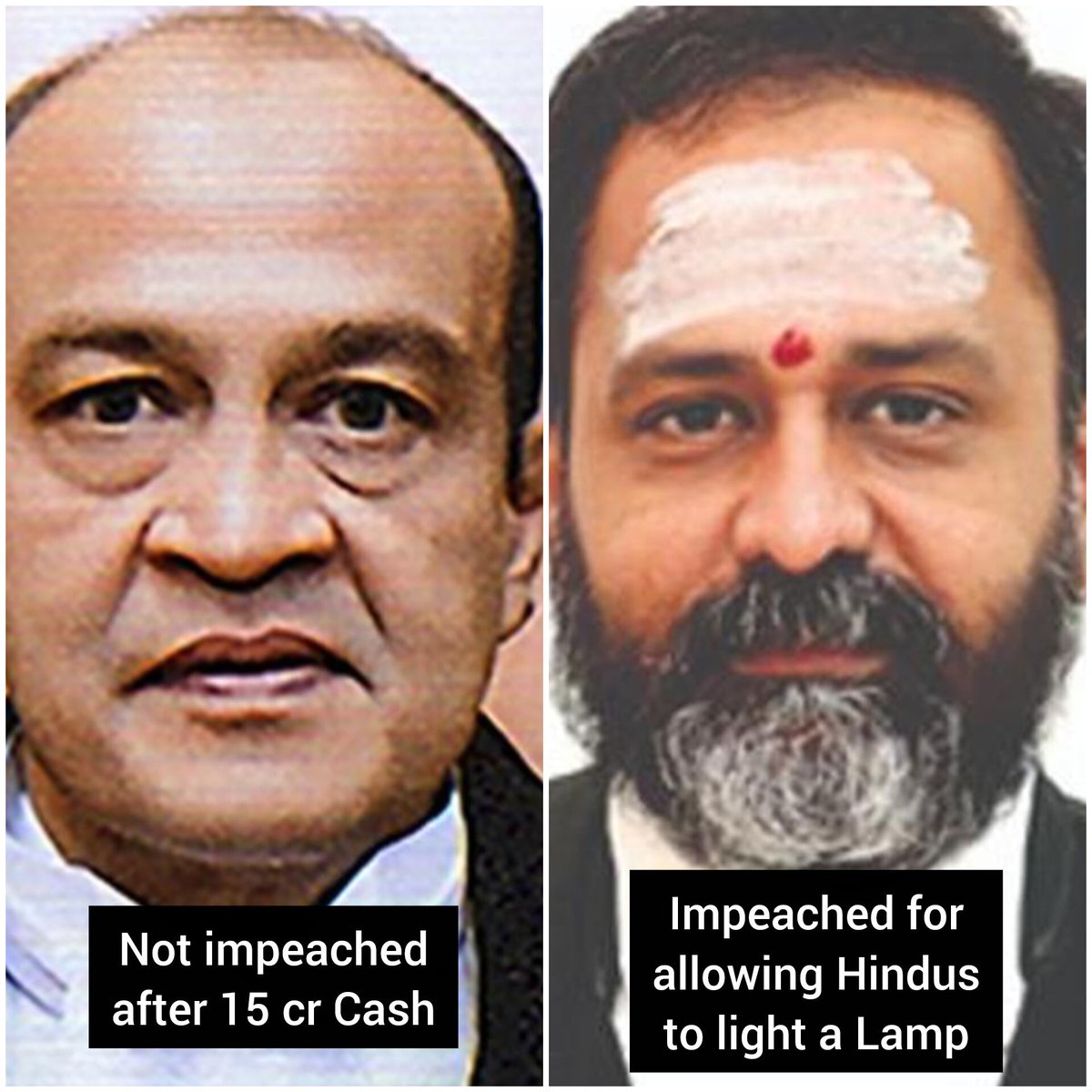 <a href="/DeadlyLaw/">Deadly Law</a> DMK , Aimim Congi, Sp are  anti Hindu it’s well known, Shiv Sena joining them is a tragedy 
#ISupportJusticeSwaminathan