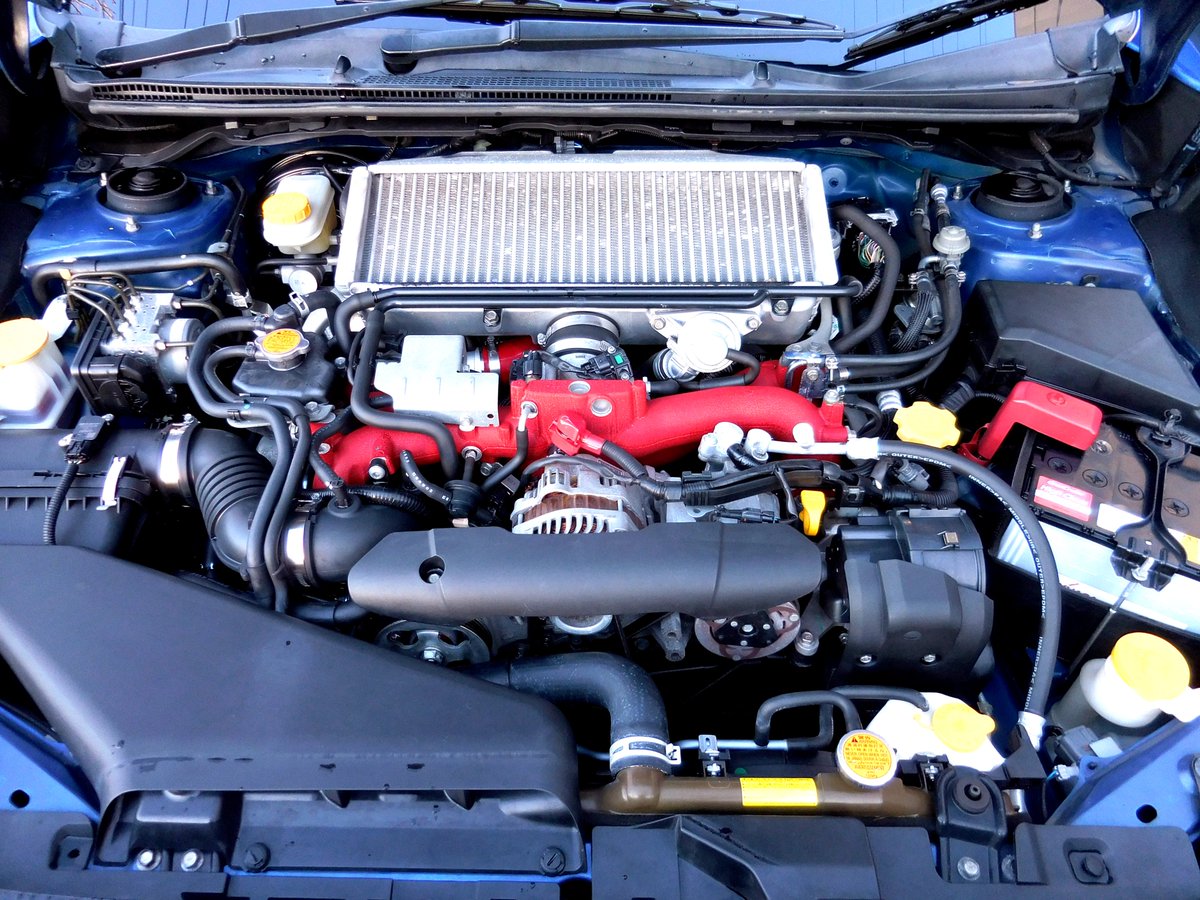 ProvaYokohama's tweet photo. #VAB #WRXSTI #パワステ フルード + #エアコンガス #漏れ でのご入庫。漏れた油脂類で汚れていたので、#エンジンルーム #クリーニング も。ありがとうございました!Than a lot, Chris. #subaru #prova #maintenance #fluid #leak #cleaning #enginebay https://t.co/aDEaBak34O