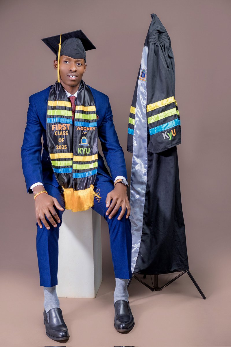I carried my hunger like a weapon — through tests, presentations, course works, and exams.

Today, I graduate as a man sharpened by every challenge.
Thank you <a href="/kyambogou/">KYAMBOGO UNIVERSITY</a>
#kyU21stGrad