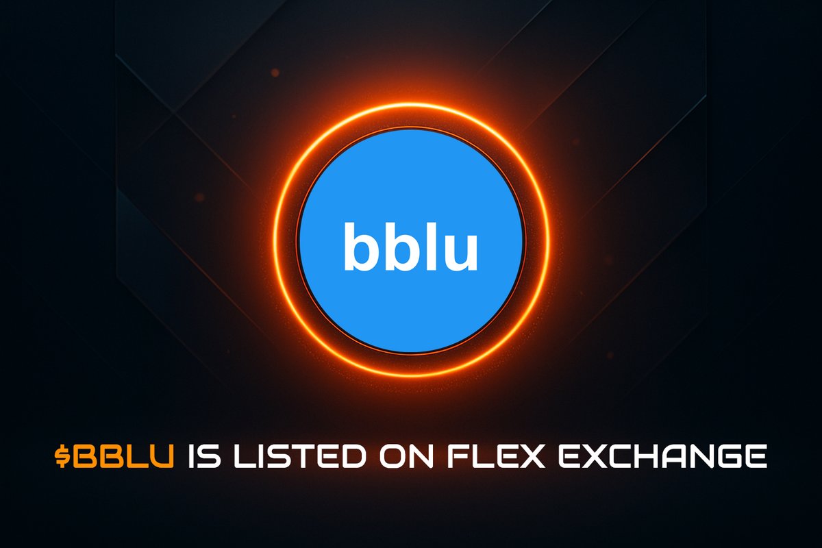Welcome Bitcoin-Blu $BBLU to #FlexEx!