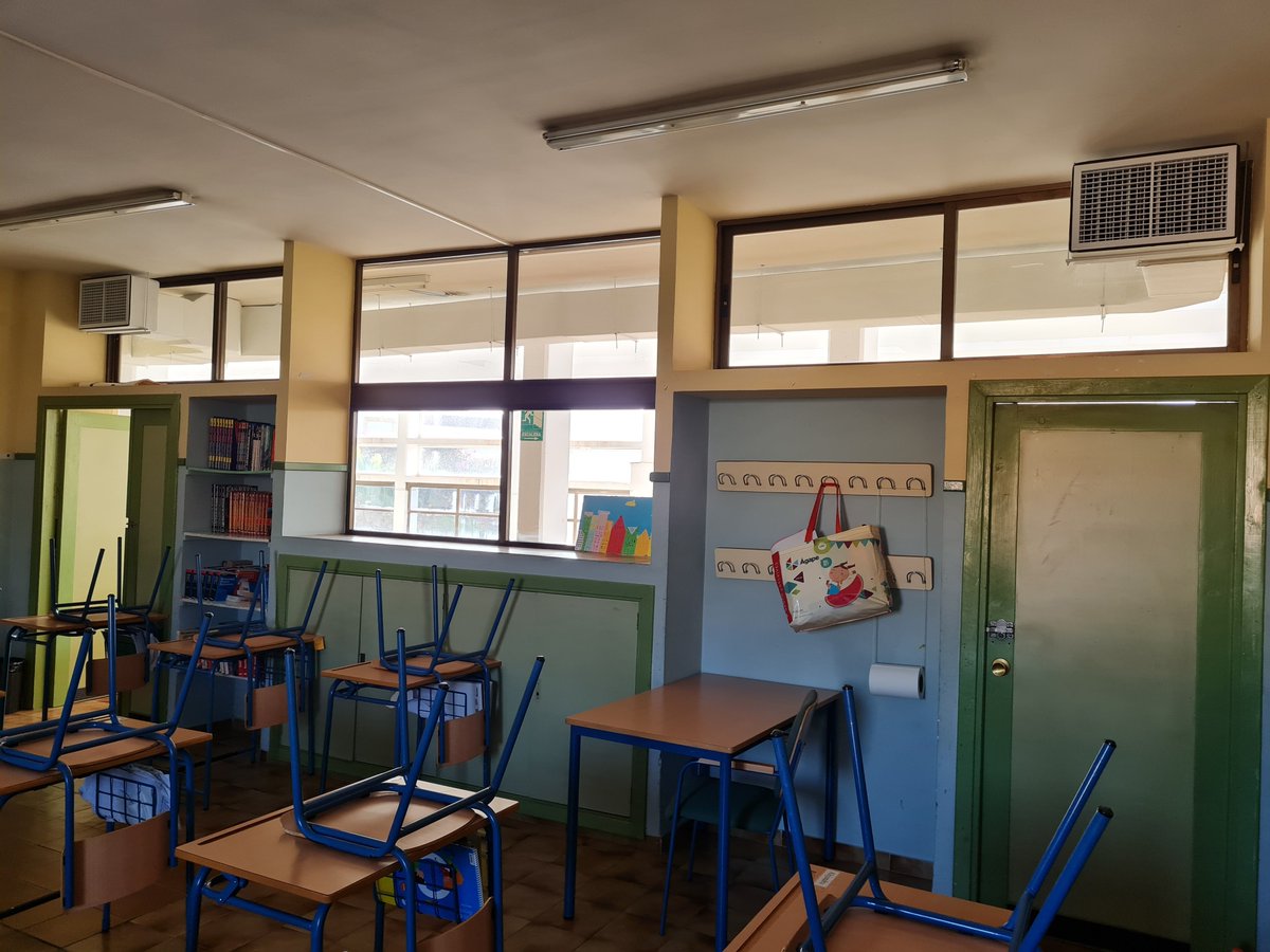 AustralAir_'s tweet photo. ¡Instituto Climatizado 100% con Climate Wizard! 👏

La alternativa real al AC convencional: ✅ Aire 100% fresco, nunca recirculado. ✅ Eficiencia energética superior (hasta -80% de coste). ✅ Rendimiento potente para climatizar todo el centro.

#ClimateWizard #Australair https://t.co/p53MbdxrTj
