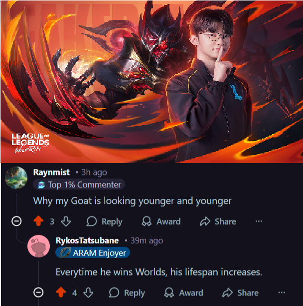 Shindonuelle's tweet photo. 😂🤣😅 #Faker  

https://t.co/EAMwWHkQep https://t.co/HJEc7KGBPb