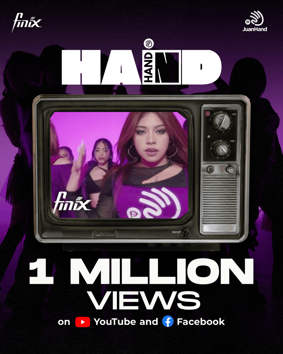 wearefinix's tweet photo. YOU GUYS! Our 'Hand In Hand' Official Performance Video has reached 1 MILLION VIEWS both on YouTube and Facebook IN LESS THAN A WEEK! Maraming salamat EMBERs and Ka-Juans! π
#FINIX #JuanHand #FINIXxJuanHand #HandInHandDanceChallenge #TikTokMusic https://t.co/fMhYawtQTI