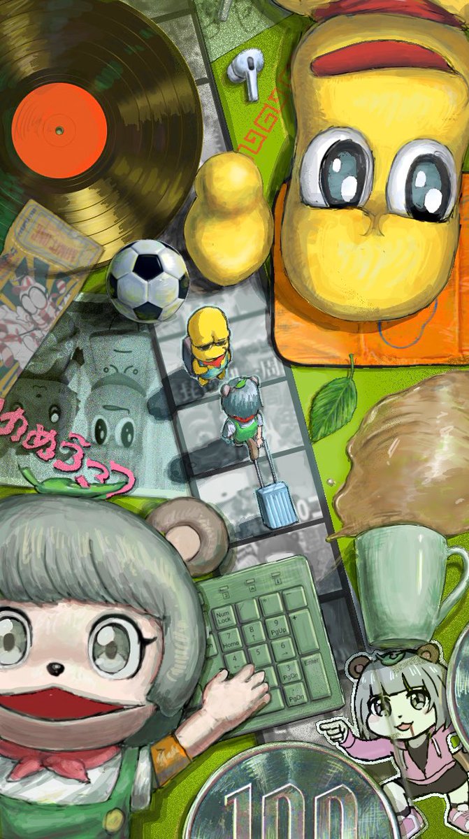 オシャレになりたいピーナッツくん