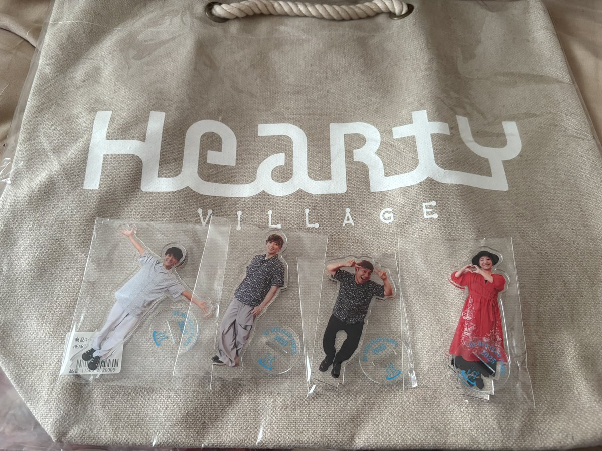 そして本日届きました🙌 買い逃していたツアーグッズのトートバッグは