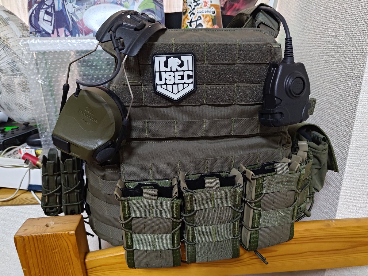 EscapefromTarkov Eagle Industries MMAC プレートキャリア