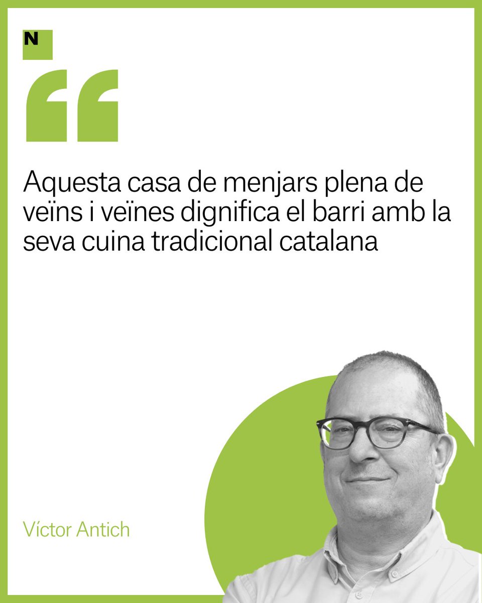 👌 L’Andreuenc és, sens dubte, un bon lloc per fer-hi cap a qualsevol hora del dia i tastar la seva cuina rodejada de veïns i veïnes del barri, quasi res! Te’l recomano.

✍️ Un article d'opinió de <a href="/victorantich/">victor antich</a>

🔗 elnacional.cat/ca/gourmeteria…