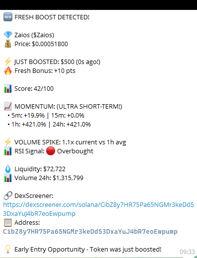 i caught a x 52 on $Zaios yesterday . called at 518 k Mc.