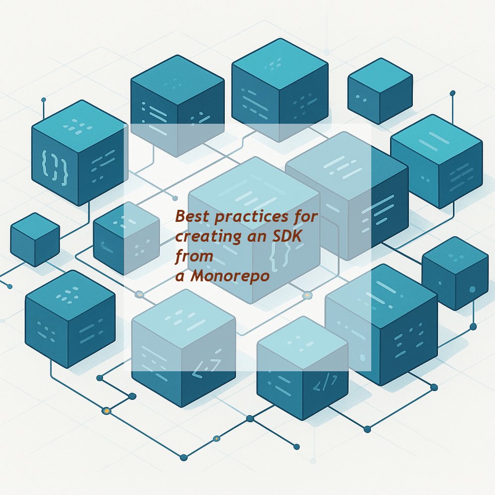 rohit7roy's tweet photo. Creating an SDK from a monorepo can be a balancing act. In my experience, clear module dependencies and robust build pipelines are critical. How do you manage code sharing and versioning in your monorepo SDKs? Let's discuss! #Monorepo #SDK https://t.co/wmcP4UdBZO