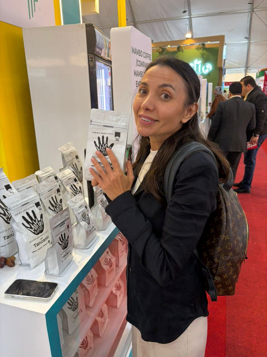 MamboCoffAfrica's tweet image. From the hills of Mbinga, Lushoto, Kagera &amp;amp; Kilimanjaro to the global stage in Cairo. Mambo Coffee is proud to represent Tanzanian excellence at Food Africa 2024!
Come experience our smooth medium roast that brings Tanzanian coffee culture to life. #SpecialtyCoffee #CoffeeLovers