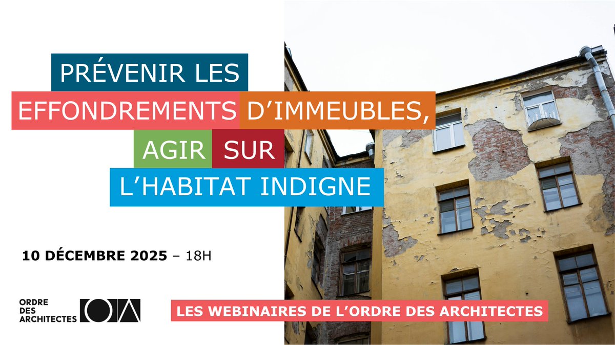 Conseil national de l'Ordre des architectes tweet media