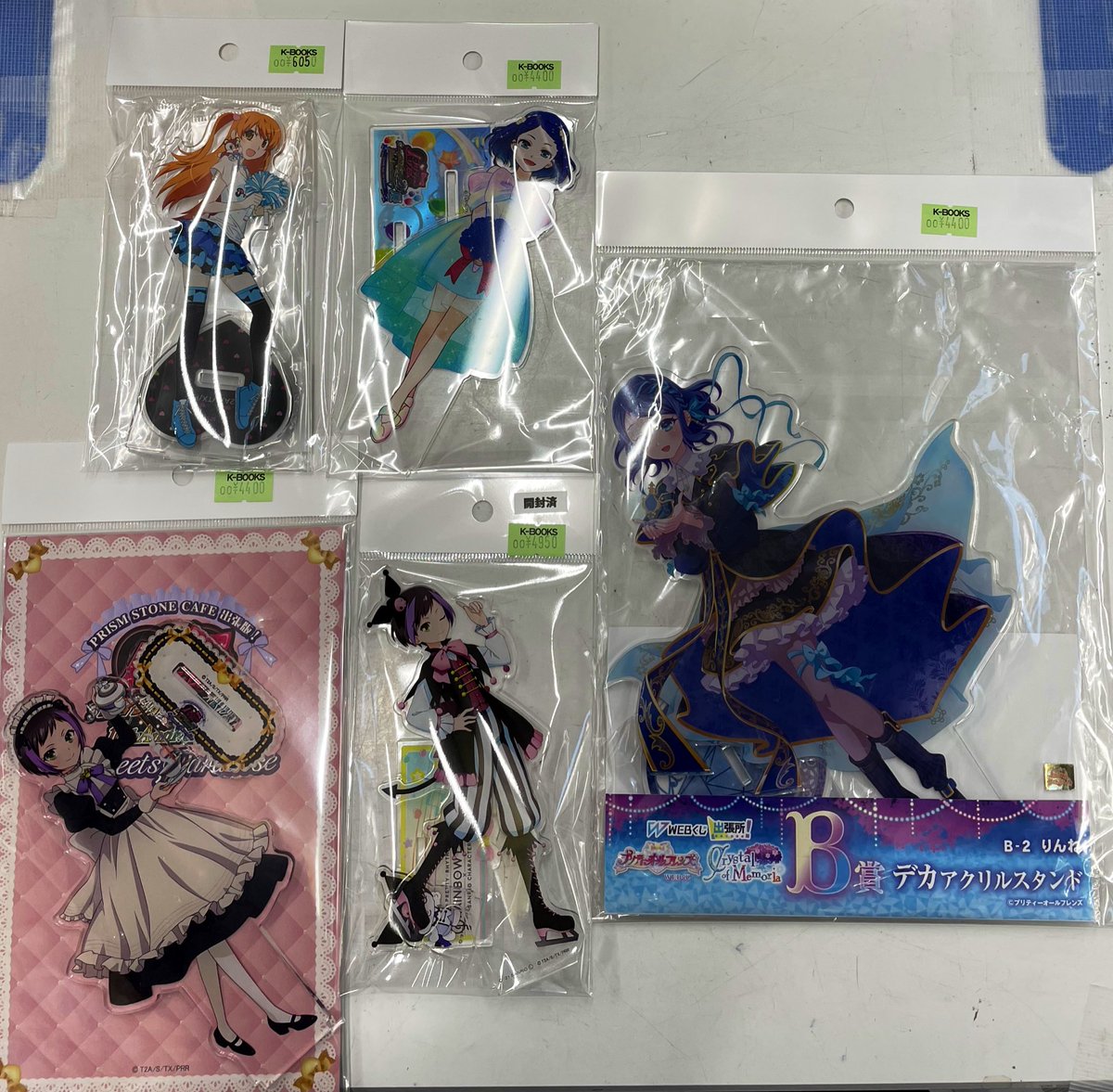 入荷情報】 プリティーリズム アクリルスタンドまとめて入荷しました
