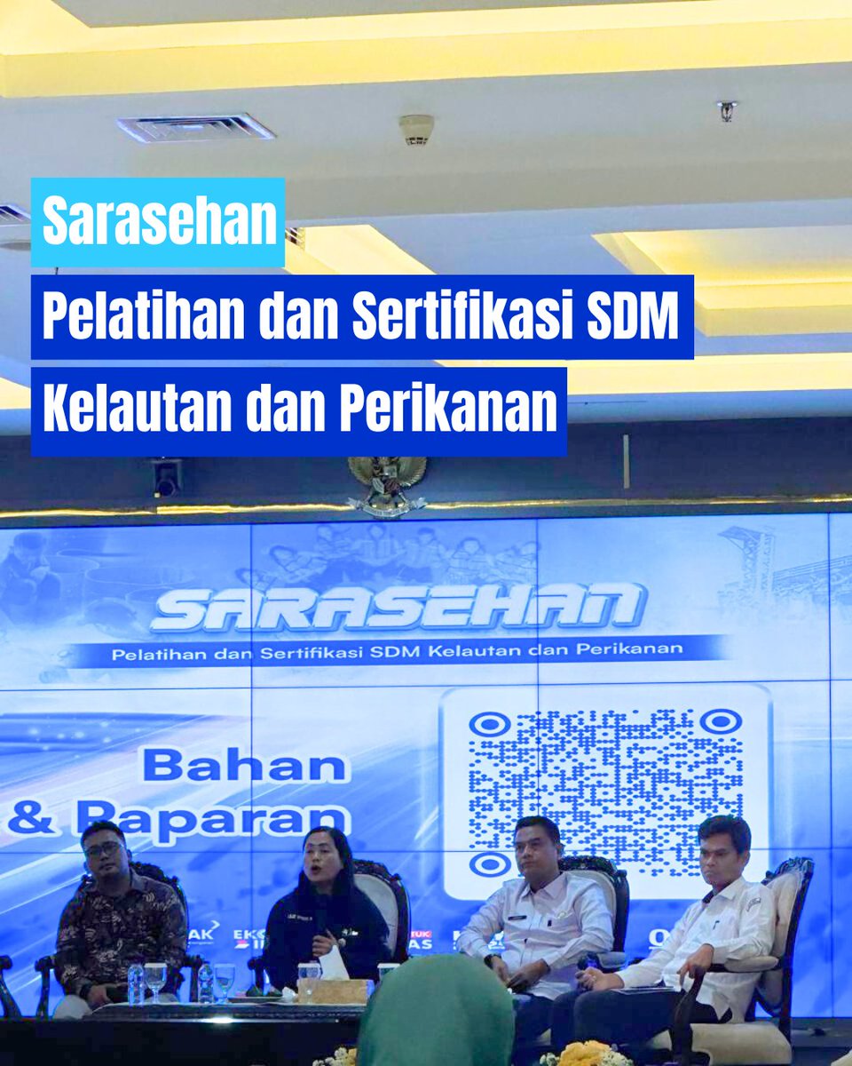 EDF_Indonesia's tweet photo. EDF menghadiri acara Sarasehan Pelatihan dan Sertifikasi SDM Kelautan dan Perikanan yang diselenggarakan oleh BPPSDM KP di Jakarta. Kegiatan yang digelar tanggal 4 Desember ini mempertemukan lembaga pemerintah, akademisi, NGO, asosiasi, dan pelaku usaha. https://t.co/sfl7A19Kg5