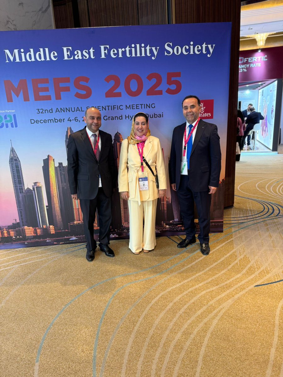 New_HopeMC's tweet photo. https://t.co/mFqCqz77sx
We are proud to share that our team at New Hope Medical Centre participated in the Middle East Fertility Society (MEFS) Conference 2025 held in Dubai, one of the region’s leading scientific gatherings in reproductive medicine and fertility care.
#NewHope https://t.co/SuWzOeq6XQ