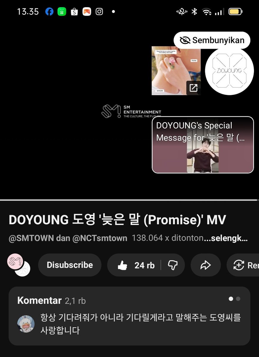 🍀 PROMISE STREAMING PARTY 🍀

DON'T BREAK THE CHAIN‼️

🔗 youtu.be/zpPFHclAOoM?si…

tags: <a href="/bluedoyyii/">s - 🐰</a>
<a href="/masdoyaein/">nha | PROMISE 🍀</a>

DOYOUNG PROMISE MV 
#DOYOUNG_Promise_OutNow 
#도영의_늦은말_함께하기로_약속