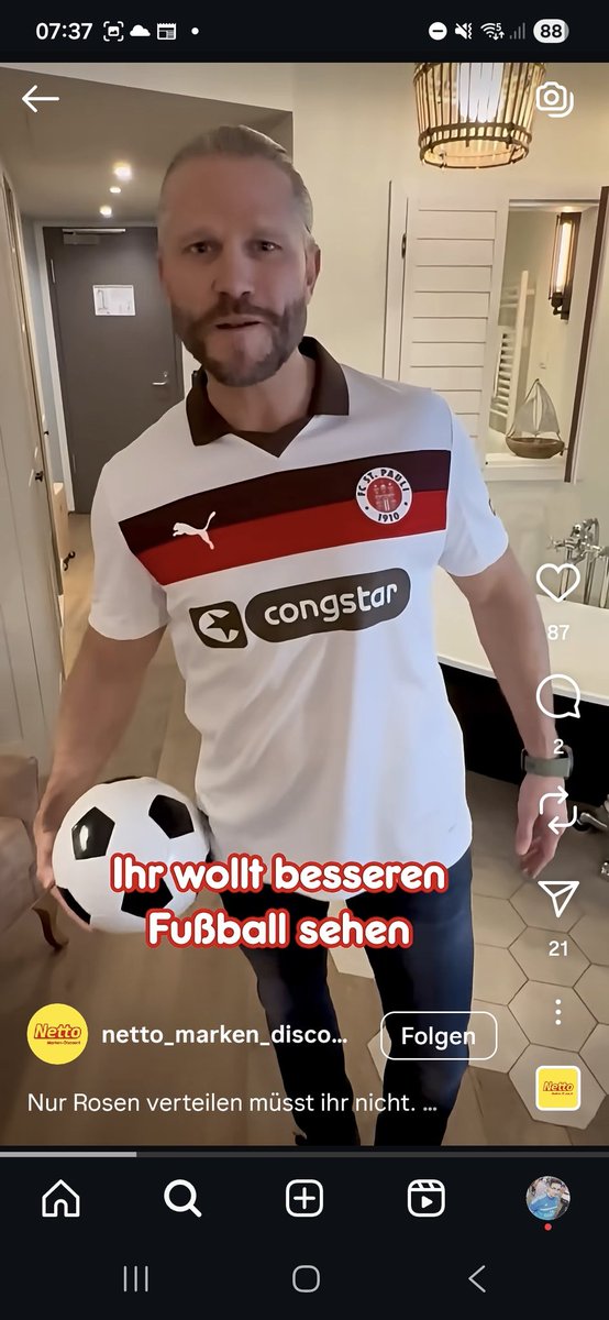 Noch einer der sich anscheinend nicht entscheiden kann zwischen #hsv und dem Stadtteil...