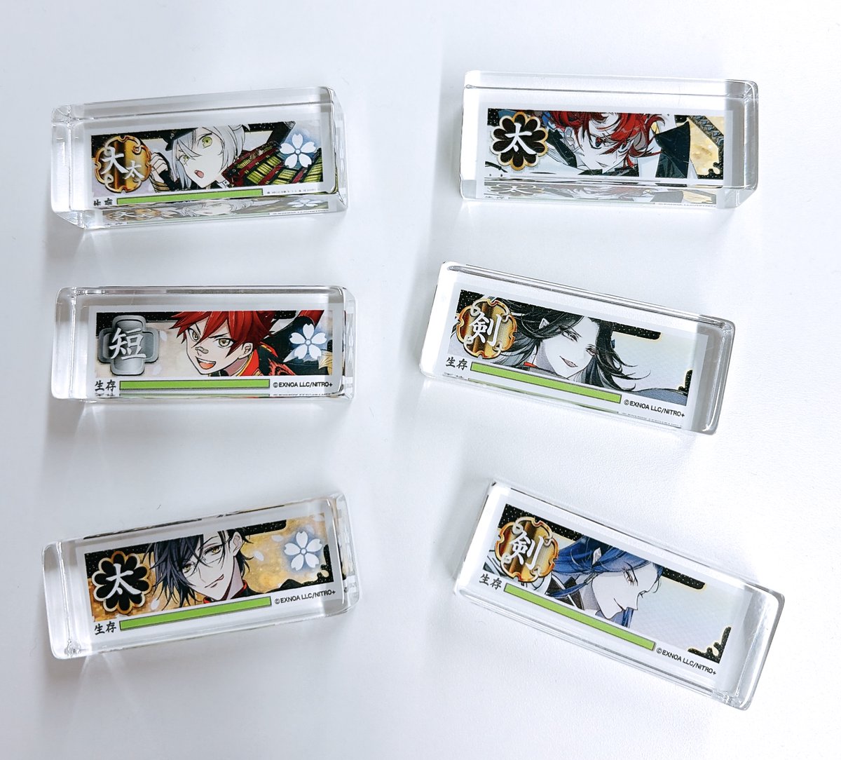 🌸万屋本舗オリジナル商品紹介🌸 ◤刀剣乱舞ONLINE 編成ミニアクリル