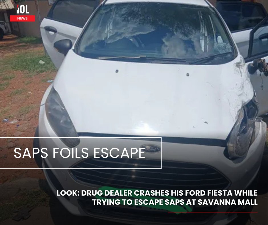 IOL's tweet photo. A 35-year-old foreign national has been arrested for possession of and dealing in drugs following a police operation at Savanna Mall in Polokwane on Tuesday.
#drugdealing #drugs #Polokwane #crimeandcourts #SAPS
Read on https://t.co/trg5XBFFyD https://t.co/ek915vgVbC
