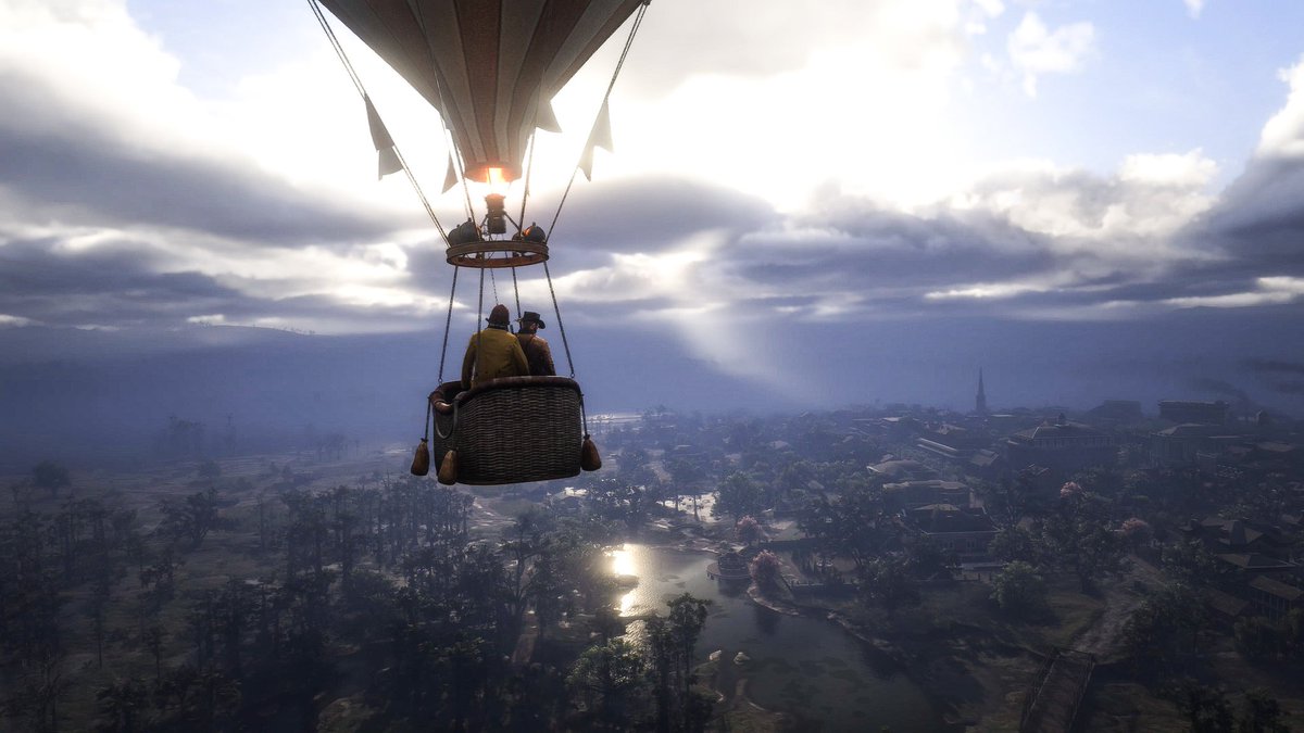 spectertweetz's tweet image. &quot;Zoomed Out&quot;
#PSshare #PSBlog 
when Red redemption 2 surprised with Air Travel.