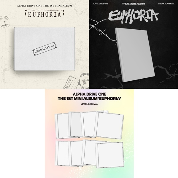 タワ渋kpop】 ／ #ALPHADRIVEONE THE 1ST MINI ALBUM'#EUPHORIA' 限定